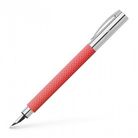 Ambition Opart Fountain Pen, Medium, Flamingo